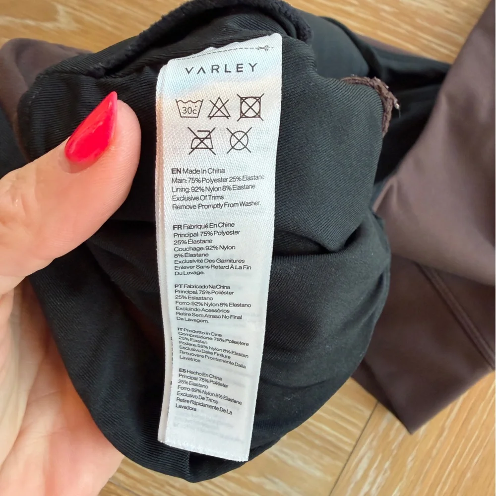 Varley FreeSoft™ Cori Bra in Coffee Bean, size M - Picture 5 of 5